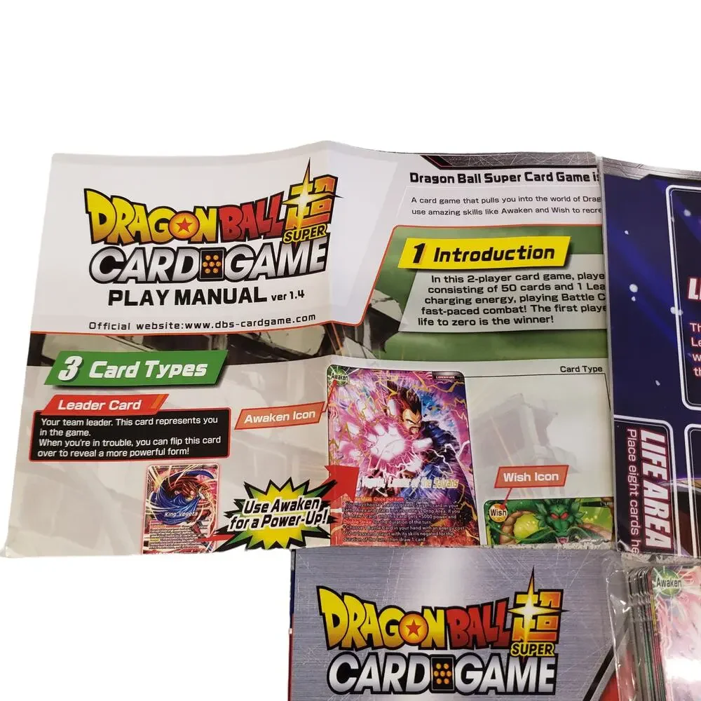 Dragon Ball Z Card Game Demo Pack Deck Strategy Guide NEW